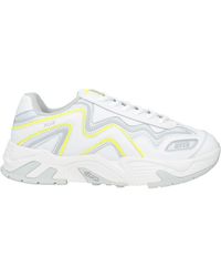 MSGM - Sneakers Leather, Textile Fibers - Lyst