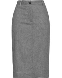Lorena Antoniazzi - Midi Skirt Virgin Wool, Elastane, Viscose, Polyester - Lyst
