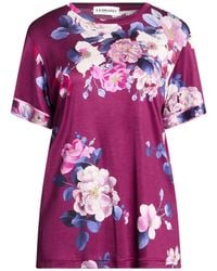 Leonard Paris - Plum T-Shirt Silk - Lyst