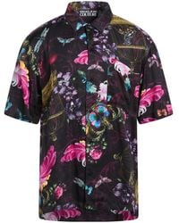 Versace Jeans Couture - Shirt Viscose - Lyst