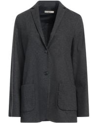 ODEEH - Lead Blazer Polyester, Viscose, Wool, Elastane - Lyst