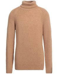 Brooksfield - Camel Turtleneck Wool, Polyamide - Lyst