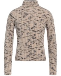 Raf Simons - Khaki Turtleneck Mohair Wool, Wool, Polyamide - Lyst