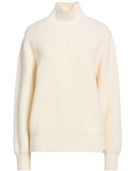 Woolrich - Cream Turtleneck Virgin Wool - Lyst