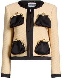 Moschino - Jacket Virgin Wool, Polyamide - Lyst