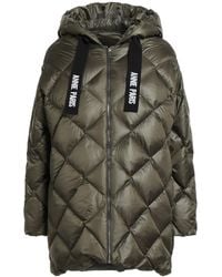 ANNIE PARIS - Military Puffer Polyamide - Lyst