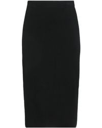 D.exterior - Midi Skirt Wool, Polyester - Lyst