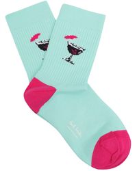 Paul Smith Short Socks - Blue