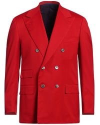 Kiton - Blazer Virgin Wool - Lyst