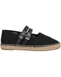 Ganni - Espadrilles Mit Logo-Prägung - Lyst