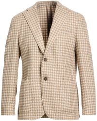 L.B.M. 1911 - Camel Blazer Virgin Wool, Silk, Cashmere - Lyst