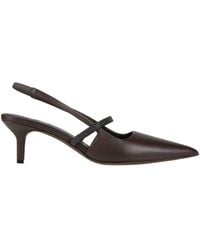 Brunello Cucinelli - Dark Pumps Leather - Lyst