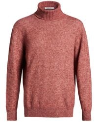 Kangra - Garnet Turtleneck Cotton, Alpaca Wool, Polyamide, Wool, Elastane - Lyst