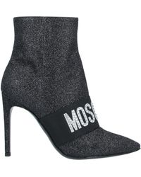 moschino boots heels