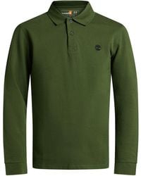 Timberland - Military Polo Shirt Cotton - Lyst