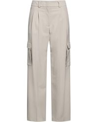 Peserico - Pants Polyester, Virgin Wool, Elastane - Lyst