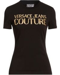 Versace Jeans Couture - T-Shirt Cotton, Elastane - Lyst