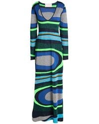 Circus Hotel - Maxi Dress Viscose, Polyester - Lyst