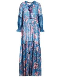 Anjuna - Maxi Dress Cotton, Silk - Lyst