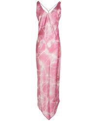 Amen - Maxi Dress Polyester, Elastane - Lyst