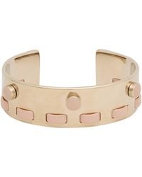 Tod's - Bracelet Metal, Leather - Lyst