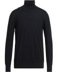 Alpha Studio - The Fine Essentials Midnight Turtleneck Merino Wool - Lyst