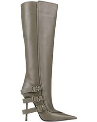 Le Silla - Military Boot Leather - Lyst
