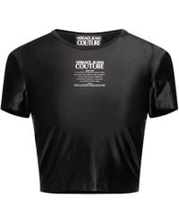 Versace Jeans Couture - T-Shirt Polyamide, Elastane - Lyst