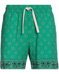 Palm Angels - Shorts & Bermuda Shorts Viscose, Cotton - Lyst