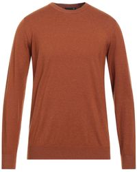 Avignon - Tan Sweater Polyester, Acrylic, Wool - Lyst
