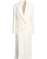 P.A.R.O.S.H. - P.A.R.O..H. Overcoat & Trench Coat Linen - Lyst