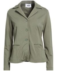 Alpha Studio - Military Blazer Cotton, Elastane - Lyst