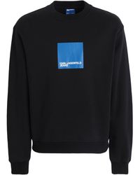 Karl Lagerfeld - Klj Regular Logo Sweat Sweatshirt Organic Cotton, Recycled Polyester - Lyst