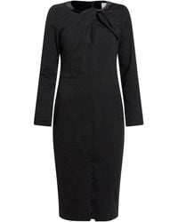 Clips - Midi Dress Cotton, Polyamide, Elastane - Lyst