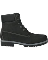 CafeNoir - Charcoal Ankle Boots Leather - Lyst