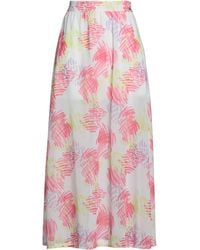ARMANI EXCHANGE - Midi Skirt Polyester - Lyst