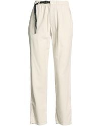 White Sand - Light Pants Cotton, Viscose, Wool - Lyst