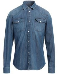 Dondup - Denim Shirt Cotton, Elastane - Lyst