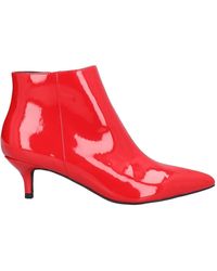Colors Of California Ankle Boots - Red