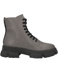 Steve Madden - Charcoal Ankle Boots Leather - Lyst
