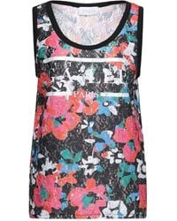 Gaelle Paris - Tank Top Polyester, Elastane - Lyst