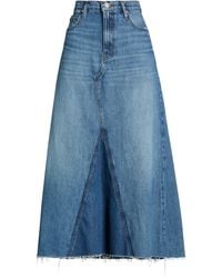 FRAME - Denim Skirts - Lyst