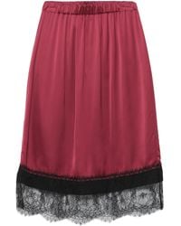 N°21 Midi Skirt - Red