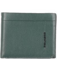 Piquadro - Dark Wallet Cow Leather - Lyst