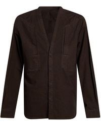 Rick Owens - Dark Jacket Cotton - Lyst
