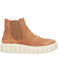 BUENO - Camel Ankle Boots Leather - Lyst