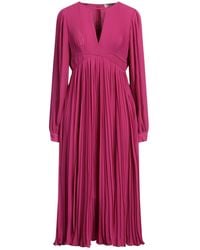 MICHAEL Michael Kors - Vestido midi - Lyst