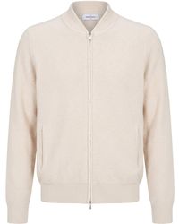 Gran Sasso - Cardigan Virgin Wool, Cashmere, Viscose - Lyst
