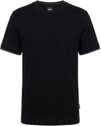 BOSS - T-Shirt Cotton - Lyst