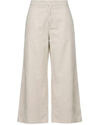 European Culture - Pants Lyocell, Linen, Cotton - Lyst